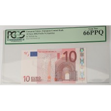 AUSTRIA 2002 . TEN EURO BANKNOTE . EUROPEAN UNION